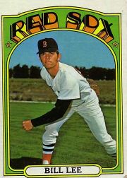 1972 Topps Baseball Cards      636     Bill Lee